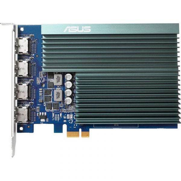 Видеокарта ASUS NVIDIA GeForce GT 730 [GT730-4H-SL-2GD5], 2 Гб, GDDR5