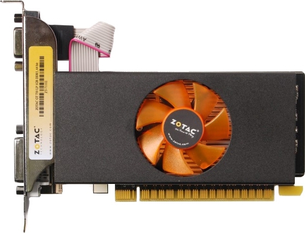 Видеокарта ZOTAC GeForce GT 730 902Mhz PCI-E 2.0 1024Mb 5010Mhz 64 bit DVI HDMI HDCP
